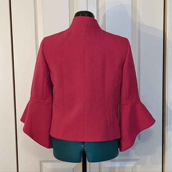 Tahari Pink Petite Flared Sleeve Blazer - Size 4P - Picture 6 of 6